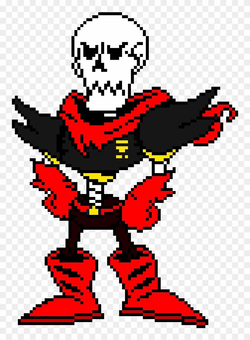 Underfell Papyrus, horrortale sans and papyrus HD phone wallpaper