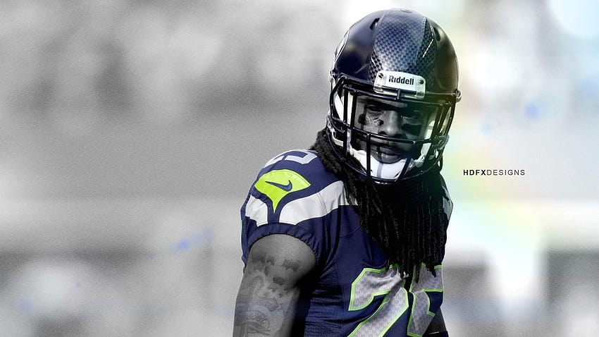 Download Cool Seattle Seahawks Richard Sherman Wallpaper