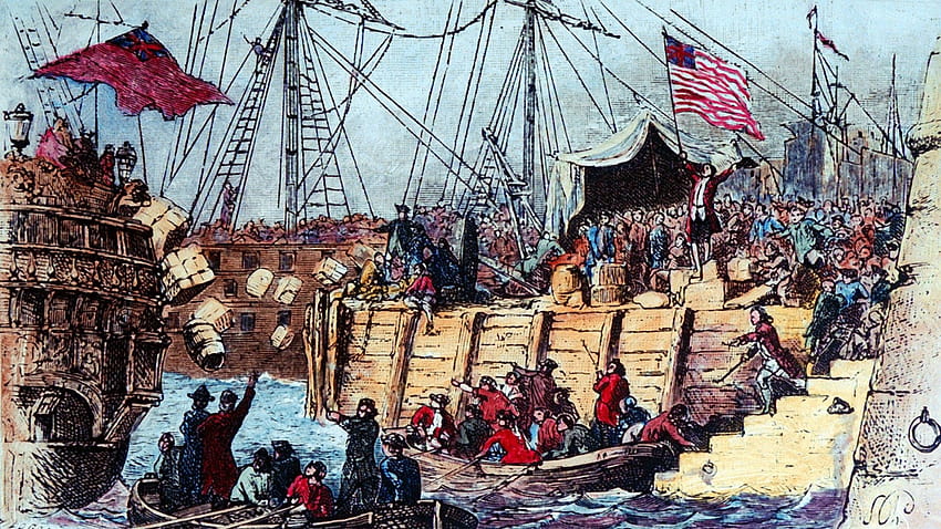 Épinglé sur Revolutionary War, boston tea party Fond d'écran HD