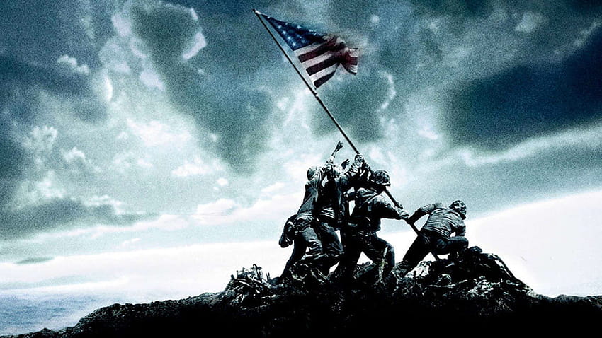 Iwo Jima Flag Raising [1920x1080] para o seu, levante-nos a bandeira papel de parede HD