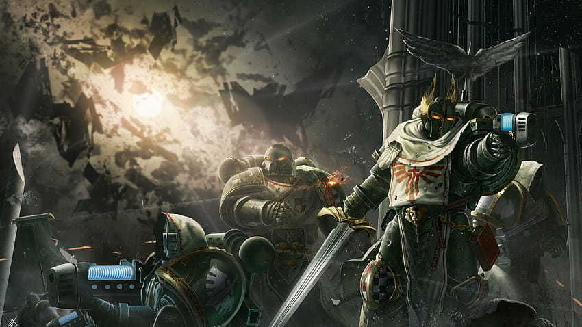 Dark Angels, Warhammer 40K, Grafik, Spiele, Dark Eldar HD-Hintergrundbild