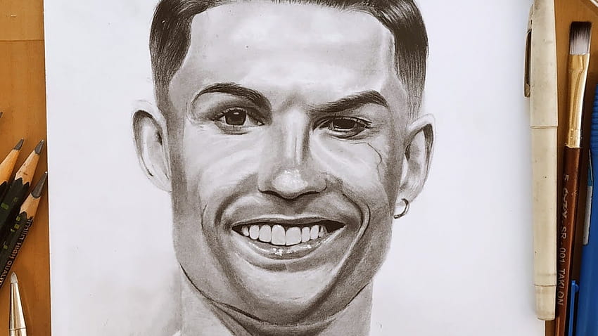 How to draw Cristiano Ronaldo step by step easily | Drawing tutorial for  beginners | YouCanDraw - YouTube