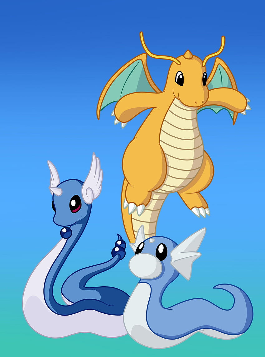 Dragonair And Dragonite HD phone wallpaper | Pxfuel