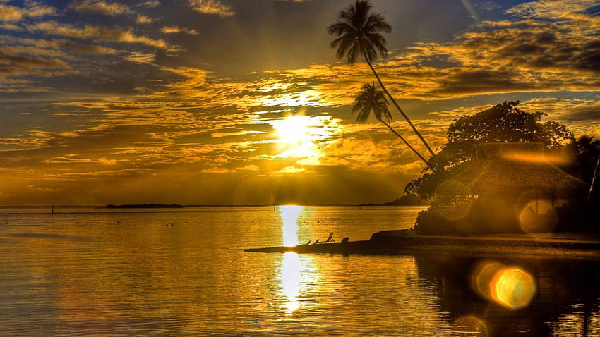 1920x1080 Sunsets, Sunset In Angola and HD wallpaper