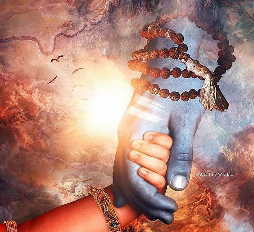 Senhor Shiva, mão de Shiva papel de parede HD