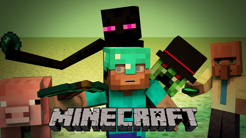 Minecraft: Microsoft Telefonlarda, Minecraft Survival-Serie HD-Hintergrundbild