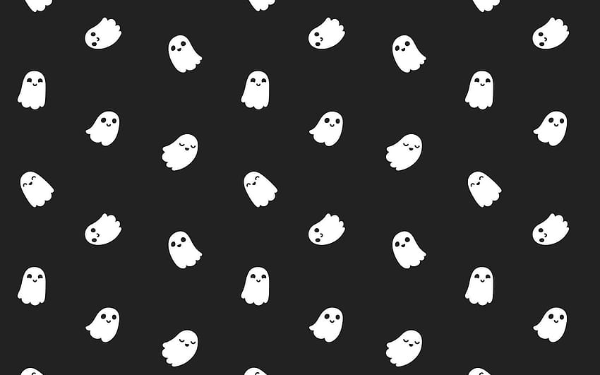 Aesthetic Halloween, cute black halloween HD wallpaper