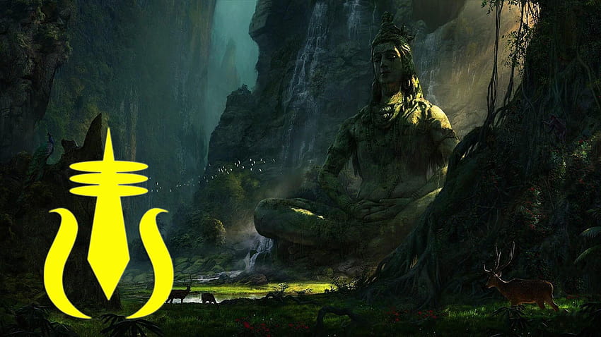 Lord Shiva Youga, สำหรับพีซี, pc การให้ข้อคิดทางวิญญาณของชาวฮินดู 4d วอลล์เปเปอร์ HD