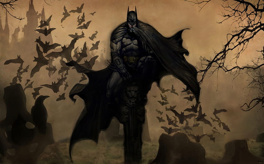 Arte abstracto de batman, el arte de batman fondo de pantalla | Pxfuel