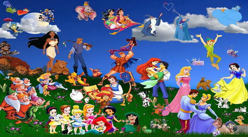 Walt Disney Afari On Cartoon Character High, disney cartoons HD wallpaper