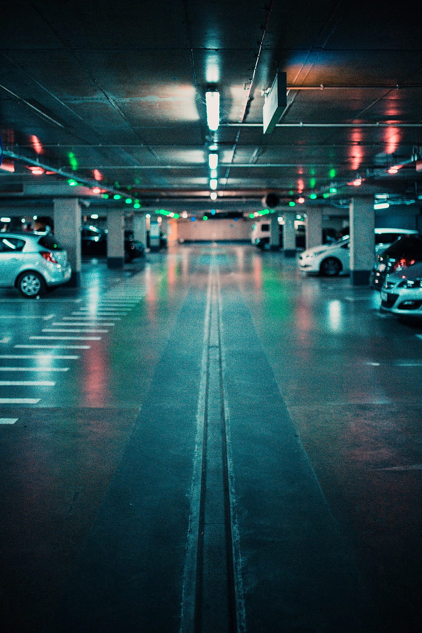 Parking Lot [HQ], parking garage HD phone wallpaper