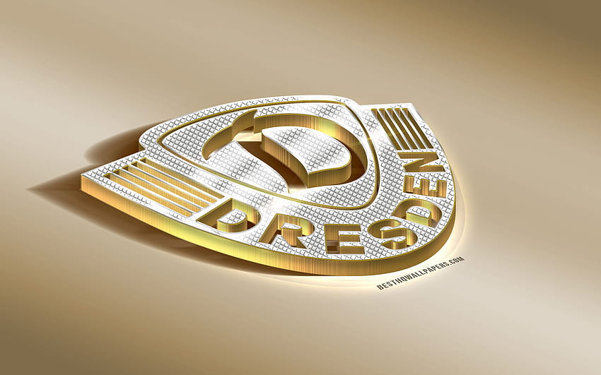 SG Dynamo Dresden, niemiecki klub piłkarski, logo dynamo Tapeta HD