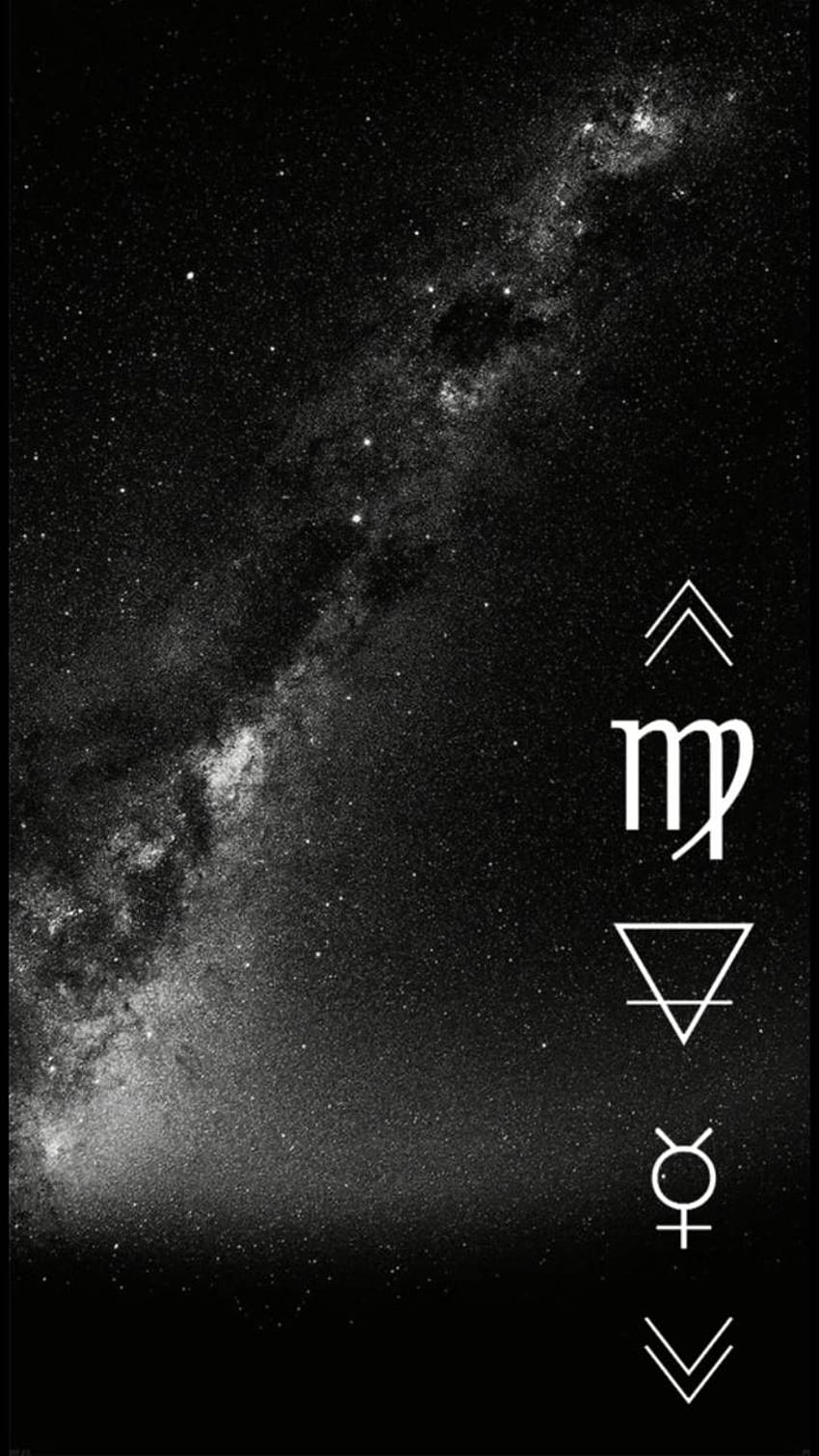 Virgo Galaxy Sign and Backgrounds HD phone wallpaper