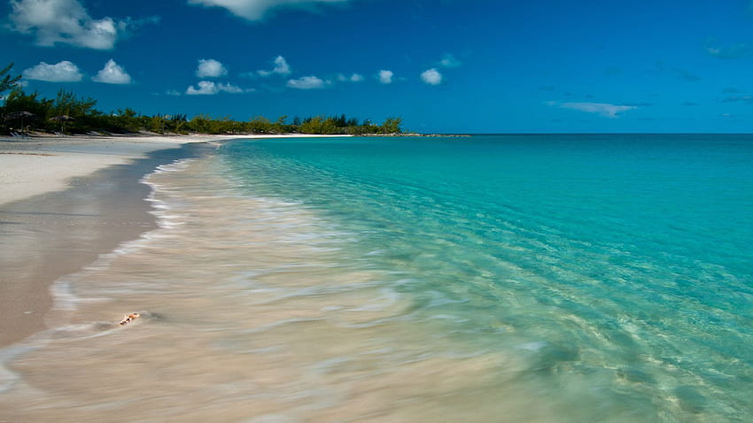 Praia das Bahamas, as bahamas papel de parede HD