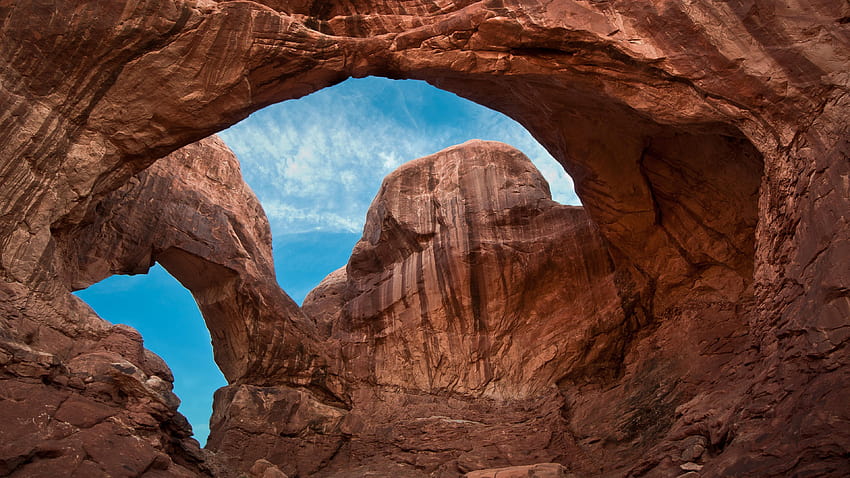 Architettura Rock Of Nature Arches National Park In Utah, Usa 3840x2160 : 13, natural arch HD wallpaper