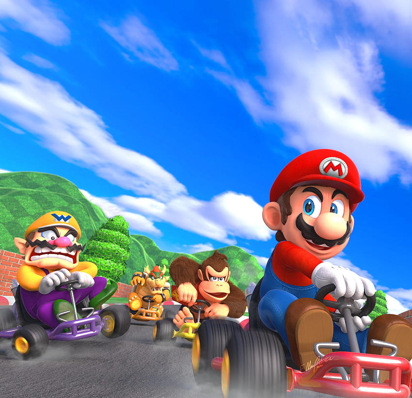 Witamy w Mario Kart!, Mario Kart 64 Tapeta HD