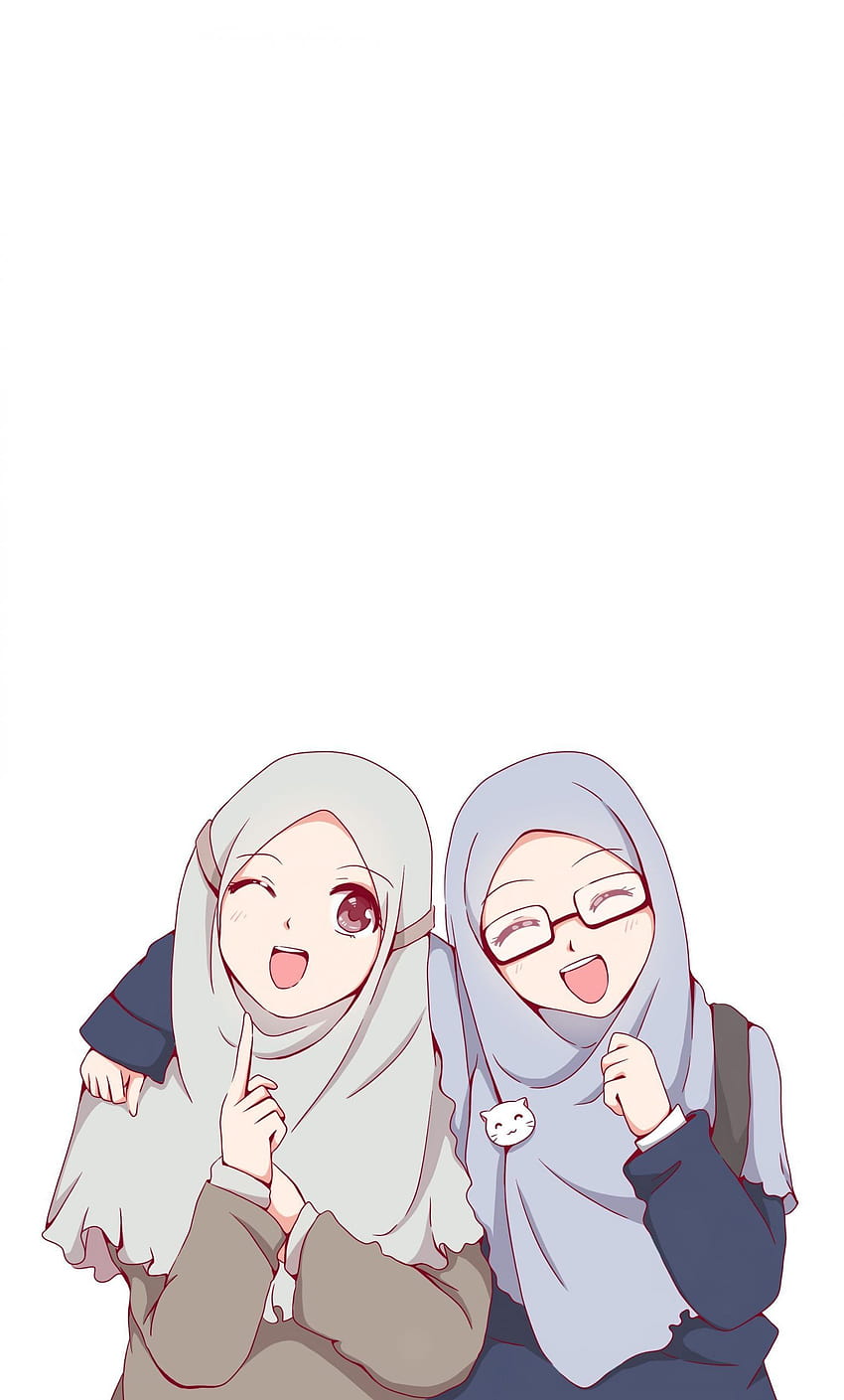 Muslim Girl Cartoon Top Muslim Girl inside Cartoon, cute girl cartoon anime HD phone wallpaper