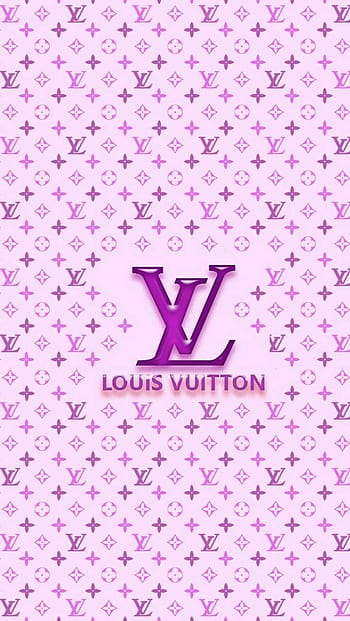 purple aesthetic LV pattern💜  Wallpaper iphone neon, Purple
