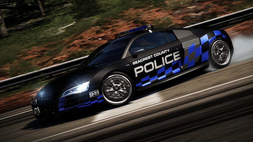 Speed ​​Hot Pursuit Autos PC-Spiele Polizei HD-Hintergrundbild