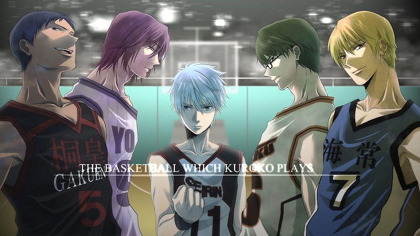 kuroko no basketball kuroko mannschaftssportarten aomine daiki kise, murasakibara HD-Hintergrundbild