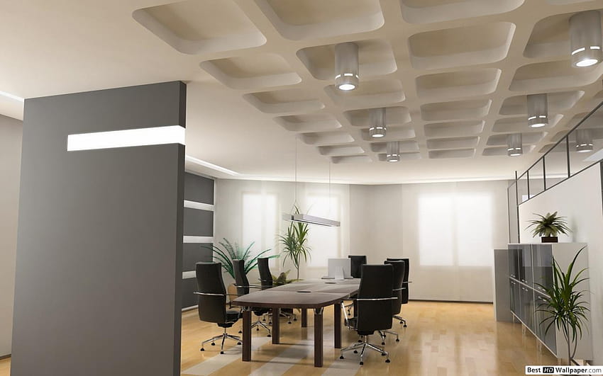 Modern Office Meeting Room HD wallpaper