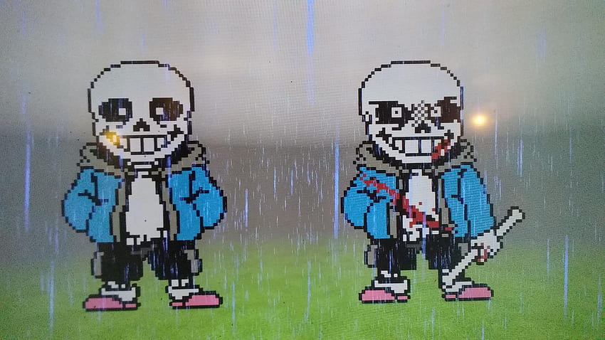Phases 1 and 2 of last breath. 3 coming soon : Undertale, sans last breath phase 3 HD wallpaper
