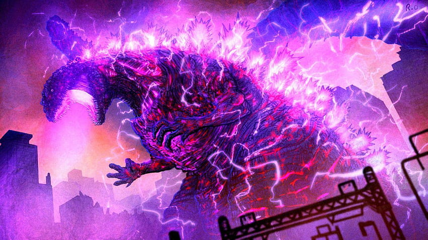 Shin Godzilla ist sehr wütend... HD-Hintergrundbild