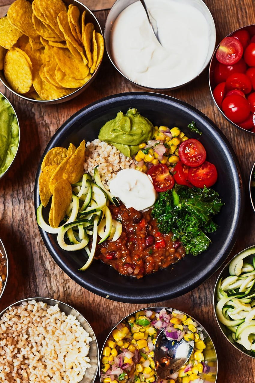 Makanan Vegetarian, makanan vegan wallpaper ponsel HD
