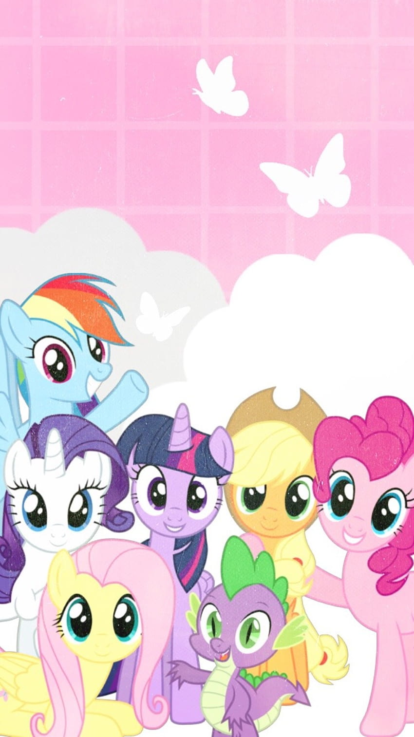 Incorrect MLP Quotes, mane 6 HD phone wallpaper