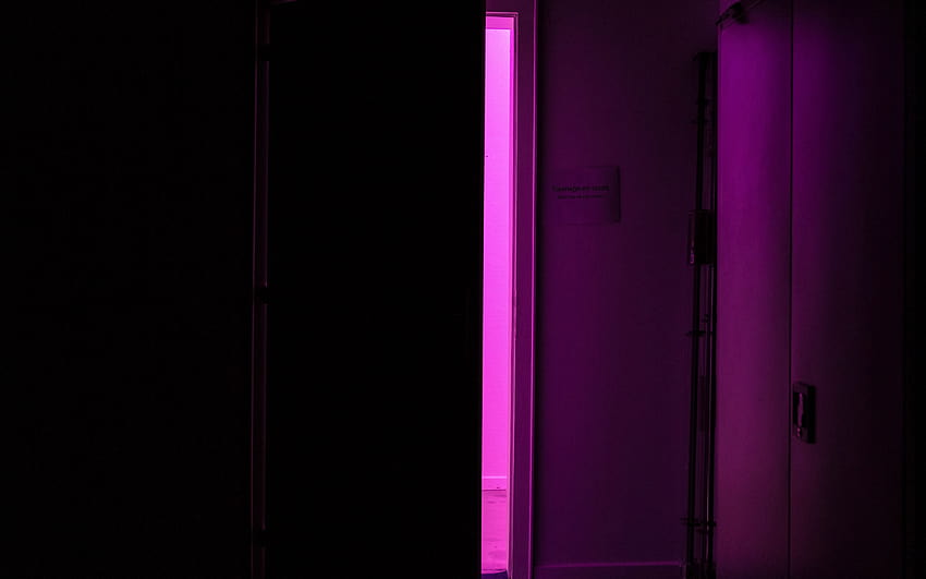 3840x2400 door, dark, room, purple, light ultra 16:10 backgrounds, dark ...