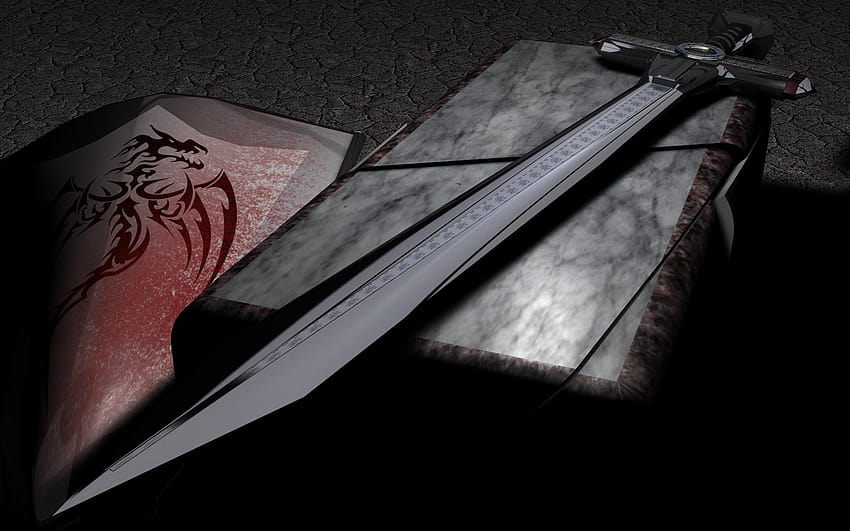 4 Schwerter, Zulfiqar-Schwert HD-Hintergrundbild