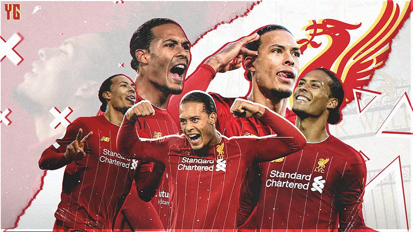 Virgil Van Dijk, hecho por mí. Comentarios apreciados! : Liverpool FC, campeones del liverpool fc fondo de pantalla