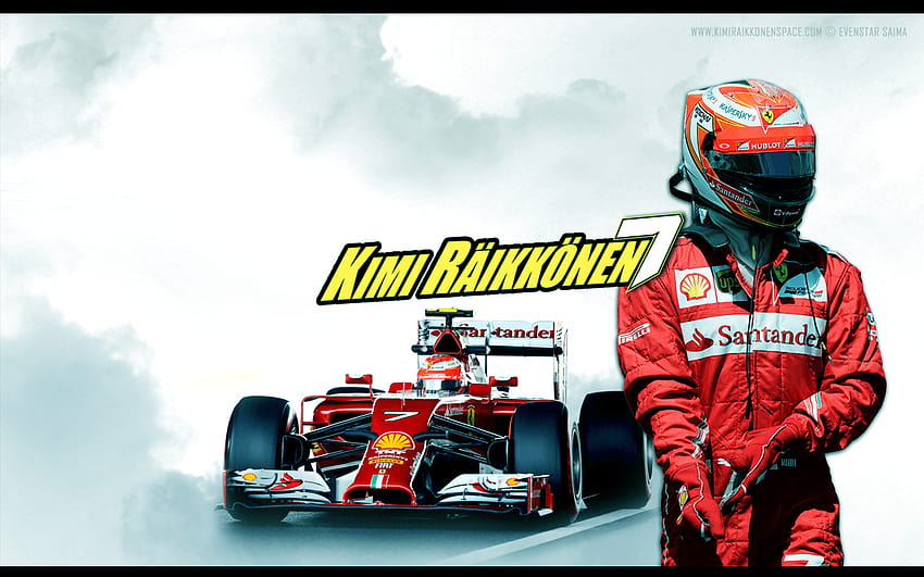 Kimi Räikkönen Ferrari HD-Hintergrundbild