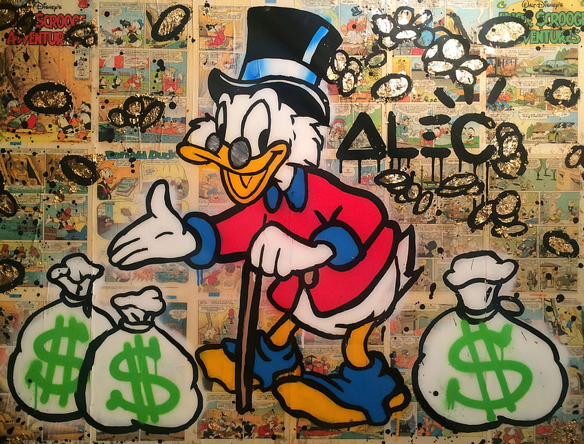 Alec Monopoly paintings HD wallpaper