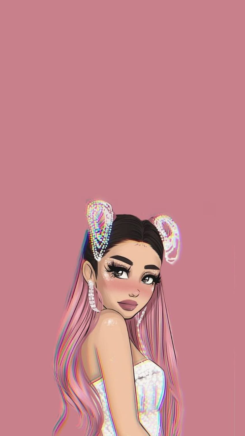 Pin on Fondos de Pantalla Cute para Celular, cute kawaii ariana grande HD phone wallpaper