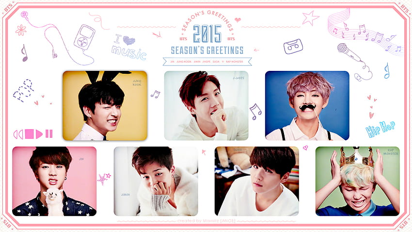 5 BTS 2015, bts all members HD wallpaper