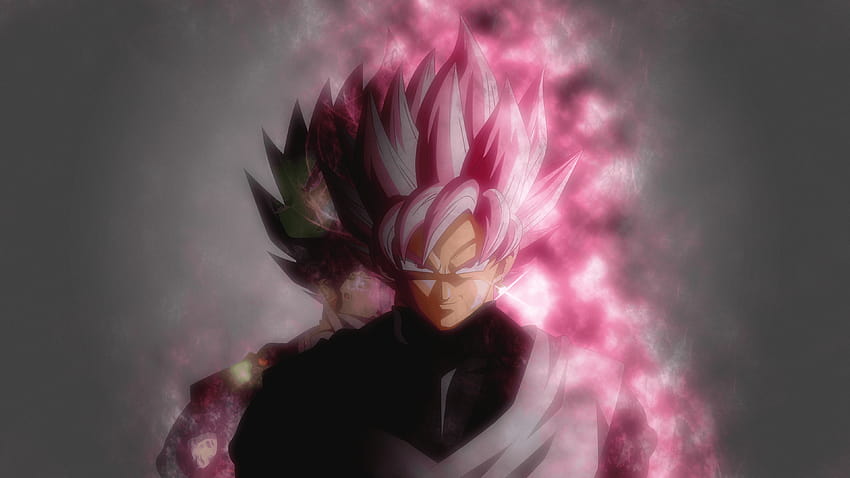 Goku Black SSJ Rose, goku super saiyan rosa papel de parede HD
