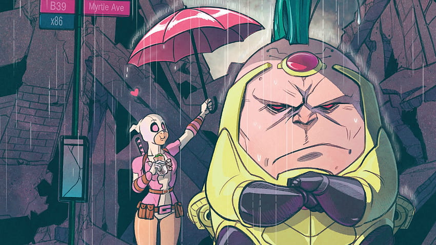 Exclusive Preview: UNBELIEVABLE GWENPOOL HD wallpaper