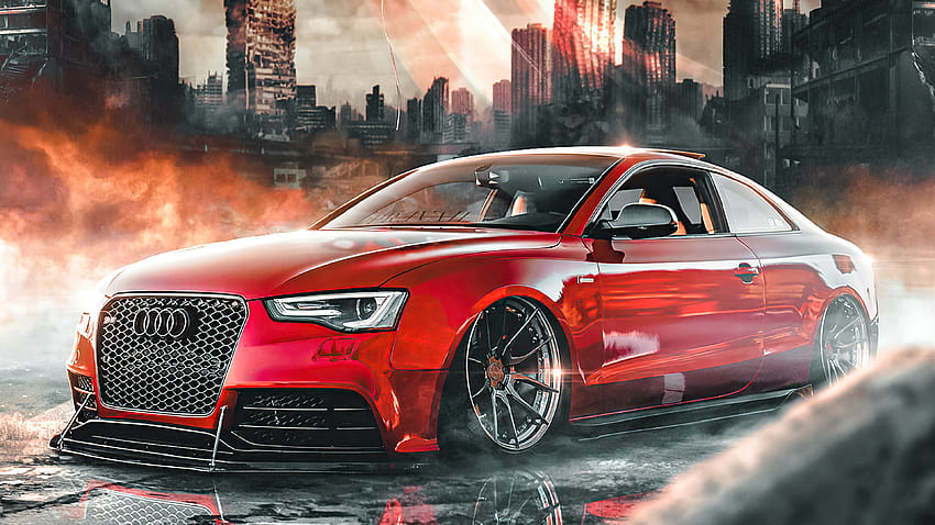 Vengeance Graphix Audi Rs5 Spiderman , Cars, Backgrounds, and, 2021 audi rs5 HD wallpaper