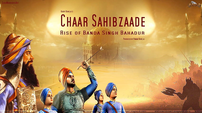 Chaar Sahibzaade: Rise of Banda Singh Bahadur Tapeta HD