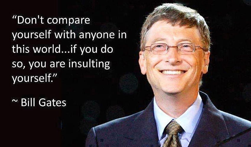 Kutipan Bill Gates Tentang Kehidupan Wallpaper HD