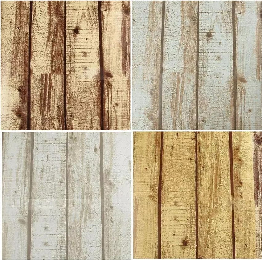 10M Natural Realistic Rustic Wood Roll Decor Art Vintage Panel Grained Effect Feature Design Textured Vinyl HD wallpaper