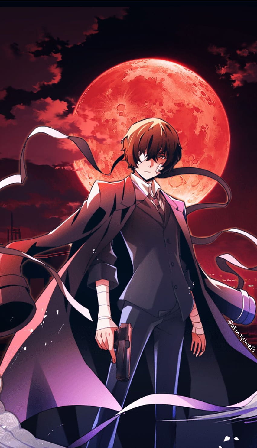 Download Cool Anime Boy PFP Osamu Dazai Wallpaper