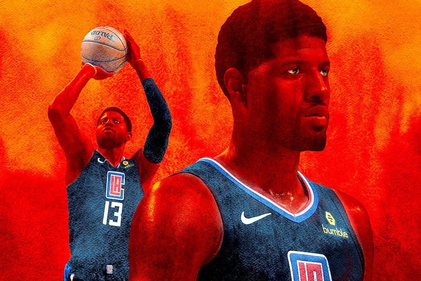 A estreia de Paul George no Clippers foi a perfeita NBA Re, paul george clippers papel de parede HD