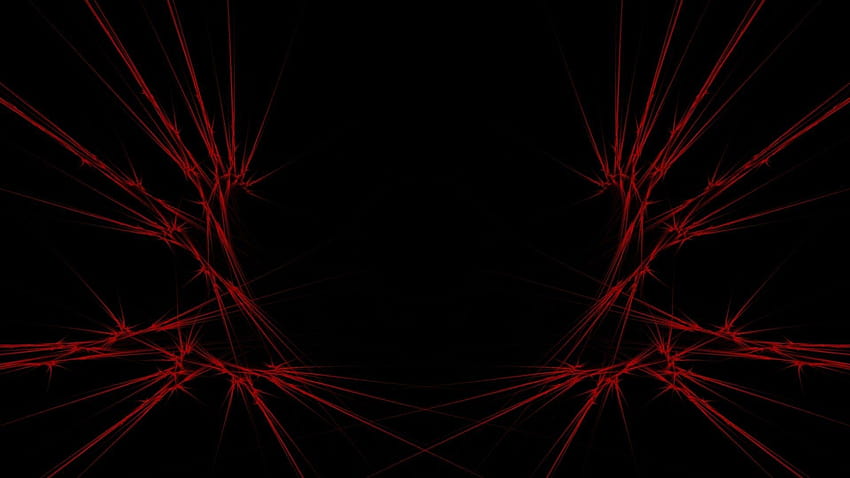 Red Black White Abstract, abstract black and red HD wallpaper