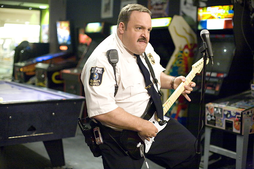PAUL BLART Mall Cop 2 comedy kevin james himor funny 1pbmc crime action guitar HD wallpaper