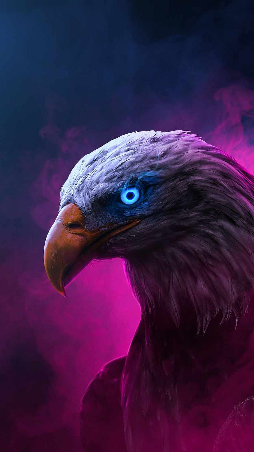 Iphone eagle – Artofit, неонов орел HD тапет за телефон