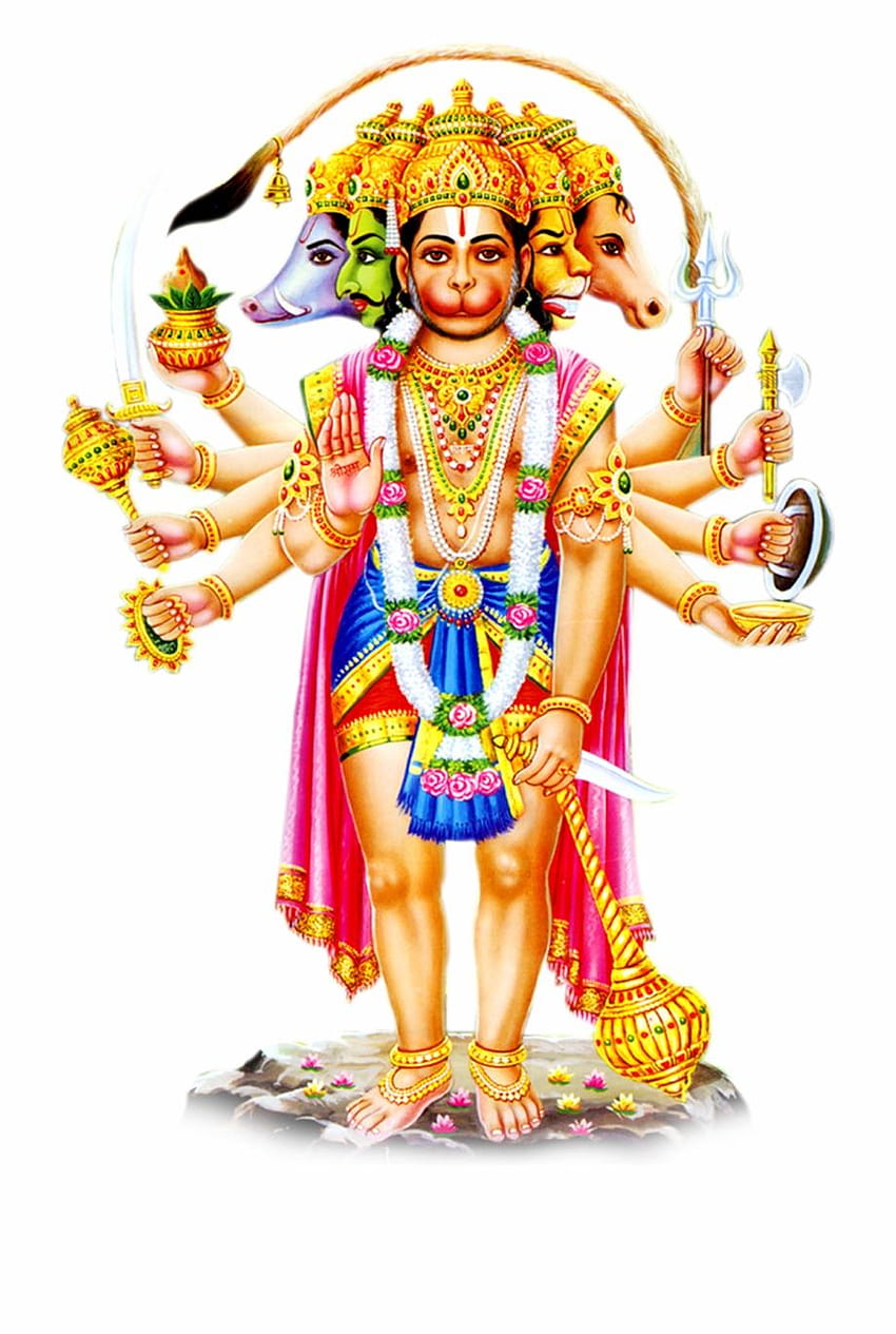 Panchmukhi Hanuman - Jay Shree Ram Wallpaper Download | MobCup
