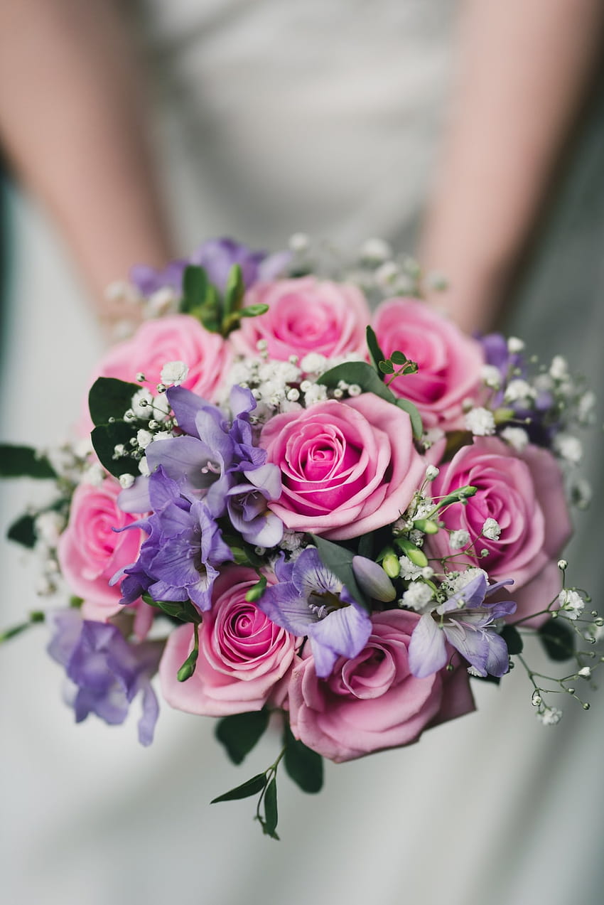 10 Fleurs de mariage, fleurs artificielles nuptiales Fond d'écran de téléphone HD