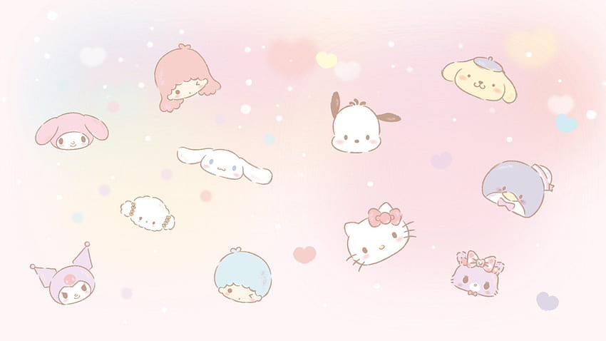 Lee Hajoon, pink sanrio HD wallpaper